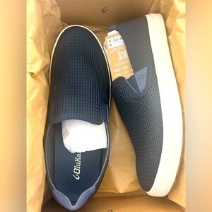 Olukai lae’ahi slip on sneakers blue depth size 12 mens nwt